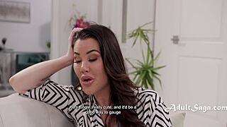 Milf Guides Teen to Dick Versus Pussy Choice