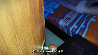 Stepbro sneaks in while she's on call and pounds her tight ass rough till creampie