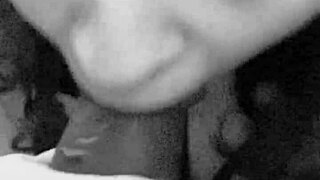 Super sloppy deepthroat on huge BBC dildo closeup 🔥💦