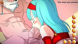 imagine vegeta's daughter sucking cock like a pro!!