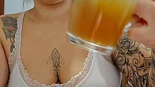 My Tits Light Up When I'm Horny AF! 🔥🍈🍈