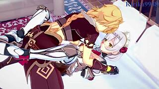 noelle shenhe aether unleash hidden genshin hentai creampie frenzy