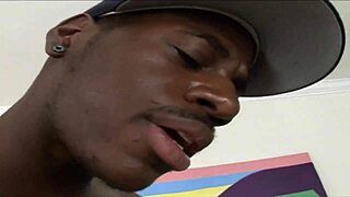 Blonde gia marley teases before her shaved pussy gets stuffed by massive black cock