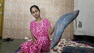 curvy indian bhabhi screams as dunzo delivery guy pounds her fat ass and gaping pussy in bathroom double penetration!