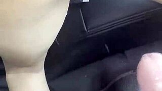 Friend Gives Tight Ass in Car Live - Hurts But Cum Inside?