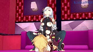 noelle shenhe aether unleash hidden genshin hentai creampie frenzy