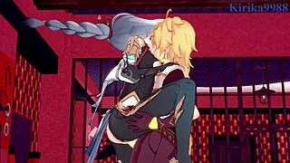 noelle shenhe aether unleash hidden genshin hentai creampie frenzy