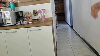 damn risky sex with hubby's friend while he's showering almost caught