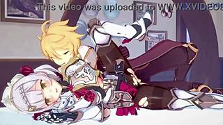 noelle shenhe aether unleash hidden genshin hentai creampie frenzy