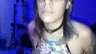 Friki Latina Putita Lifts Miniskirt to Ride Big Cock in Tanga