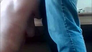 EURO HOMEMADE BDSM SLAVE BENT OVER FOR MALEDOM HUMILIATION DOGGY!