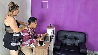 fucking my slutty stepmom's fat tits and big ass feels amazing