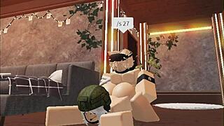 doesn't this cute blonde crave soldier's creampie deep inside?