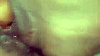 Girlfriend's Huge Dripping Pussy Gets Massive Cumshot