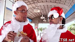 wanna see this naughty ladyboy suck and fuck massive cock