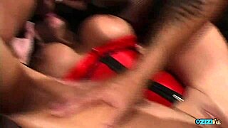 damn ava devine in threesome dp anal with big tits bouncing 😈