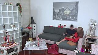 colombian mom vanessa guides 18-year-old nico's first porn shoot