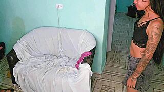 wife's friend caught bareback riding - risky creampie flagra