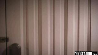 petite redhead lesbian tribbing big-titted blonde milf on date