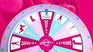 Morena gostosa rubs dildo on big ass tits talking dirty ebony masturbation