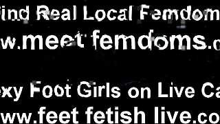 worship my feet all night long, slave!