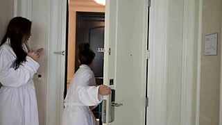 crazy lesbians quinn finite and angel provocateur beg for sperm donor creampie breeding?