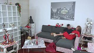 colombian mom vanessa guides 18-year-old nico's first porn shoot