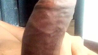 feel my hands slide over your strong long monster cock closeup