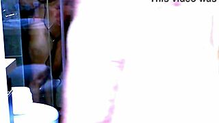 watch balls get shaved closeup with agarabas while big ass shakes