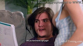 MATURE MOMMY FUCKS NOT SON LEARNING ALGEBRA HARD