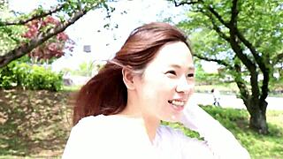 amateur japanese wife yuri from sagamihara gets hardcore creampie on trip