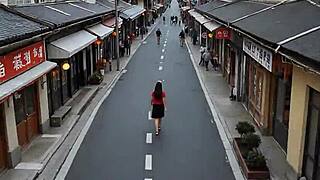 chubby japanese bbw shakes massive tits and fat ass in censored ai fun