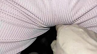 Shy stepsis alone at home, horny pussy begging for your touch