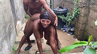 Fucked Fat Ass BBW on Bench Till It Broke Hard!!