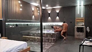 Fat Friend Loves Motel Fuck And Gives Up Tight Asshole