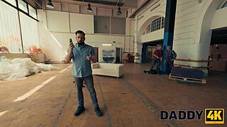 Daddy4K Daddy Obsesses Over Sons Girlfriend Reverse Cowgirl Riding