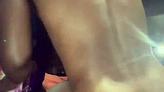 you wanna put this cute ebony ass to sleep with rough doggystyle pounding?