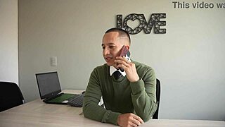 colombian secretary ashley sanz promotes with her juicy ass at work?