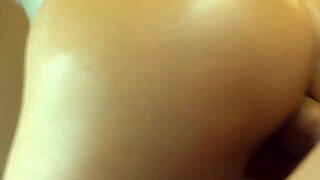 Uncensored Japanese teen bent over, ready for surprise doggystyle cum on ass?