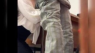 teacher calls horny student to classroom they fuck behind door mexican milf public homemade 😍🔥