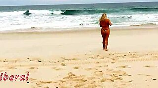 Flashing Micro Bikini Teases Beach Machos In Rio