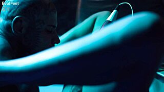 put those sexy feet on my meat while I lick your soles clean! 👅🍑