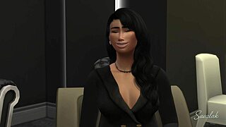 Cheating secretary fucked by boss!