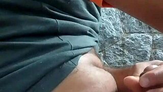 soloboy strokes cock to explosive solo masturbation climax