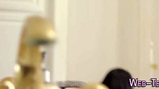 petite latina teen babe scissors hard with skinny lez partner in hd tattooed action