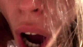 candie cross's tiny ass looks too good... gotta ruin it pov doggy drills creamy facial!