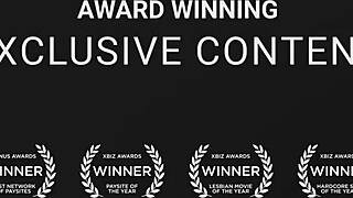 angel wicky sneaks two monster cocks in the hostel shower