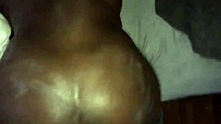 fuckin my ebony stepmom's juicy fat ass... oiled up n slippin everywhere damn