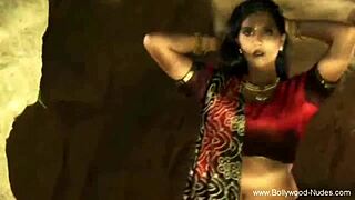 ever seen a sacred bollywood babe strip nude so sensually?