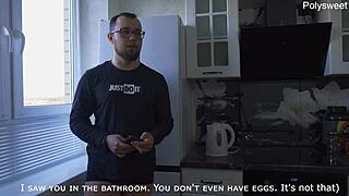 whoa the neighbor chick wrecked that dude on her desk with strapon domination 😈